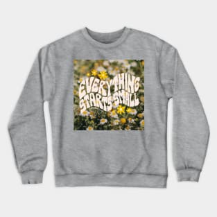 Everything Starts Small Crewneck Sweatshirt